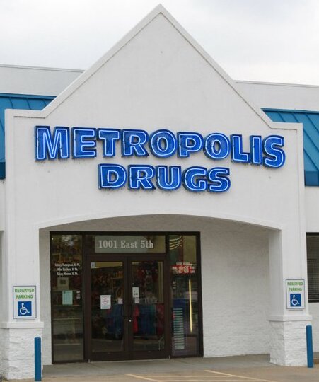 Metropolis Drugs shopfront